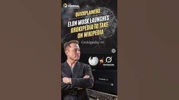 Elon Musk Launches Grokipedia to Rival Wikipedia | #WATCH