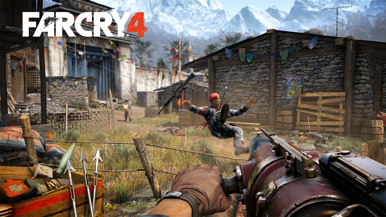 Far Cry 4 PS4 Gameplay BGS 2014 - YouTube