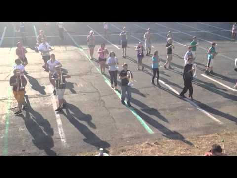 Norwood High School Marching Band- practice 08.30.12