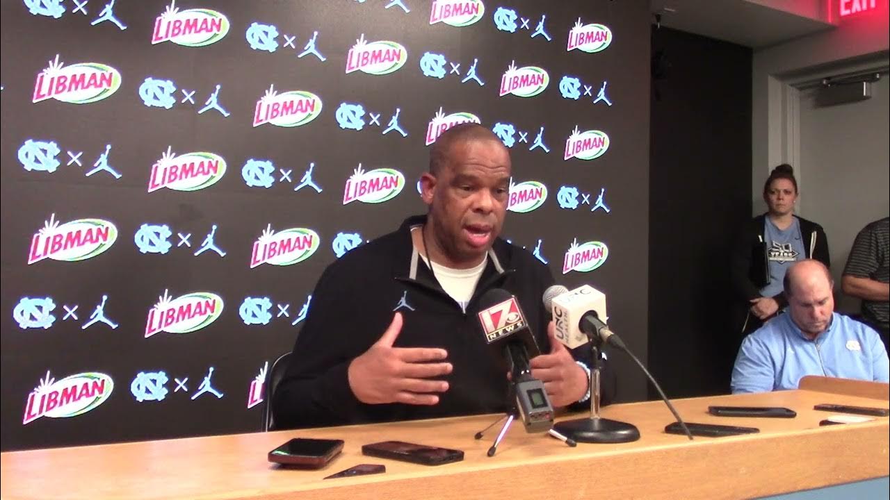 Video: Hubert Davis Pre-Johnson C. Smith Press Conference