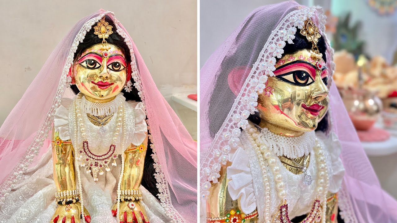🪷बाल राधा रानी का नया शृंगार॥Baal Radha raani new Shringar |🪷# ...