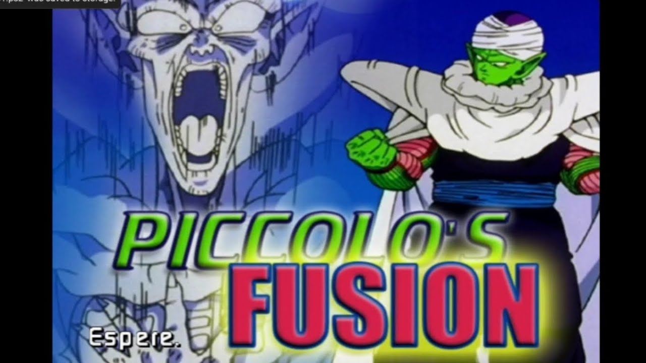 Dragon ball z sagas piccolo's fusión YouTube