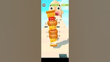 Sandwich Runner Gameplay #alllevels (Android/IOS) #gameplay #shorts #subscribe(1)