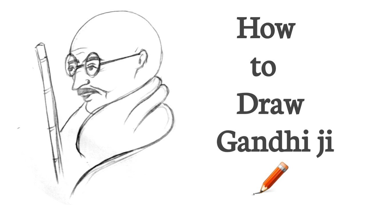 Details more than 226 gandhiji ka drawing