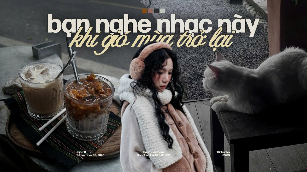 'bạn nghe nhạc này khi gió mùa trở lại' ☃️🍃 Playlist Nhạc Chill Khi Gió Lạnh Tràn Về