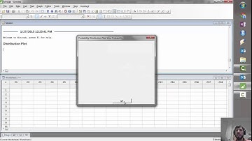 The Normal Distribution in Minitab