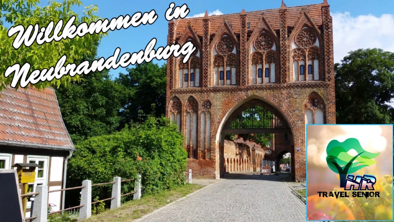 Нойбранденбург, город 4 ворот на Толлензее. # День с Travel Senior.