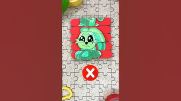 Solving Paper Craft Puzzle by Smiling Critters 🧩#smilingcritters #papercraft #puzzle #puzzles #diy