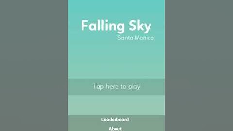 Unity3d Games - Falling Sky free for Android