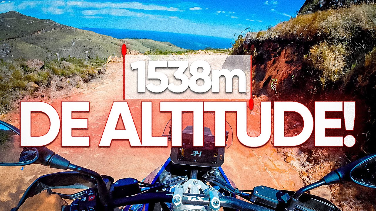 A BMW 1300 aguenta ISSO? (Morro do Quiriri Off Road)