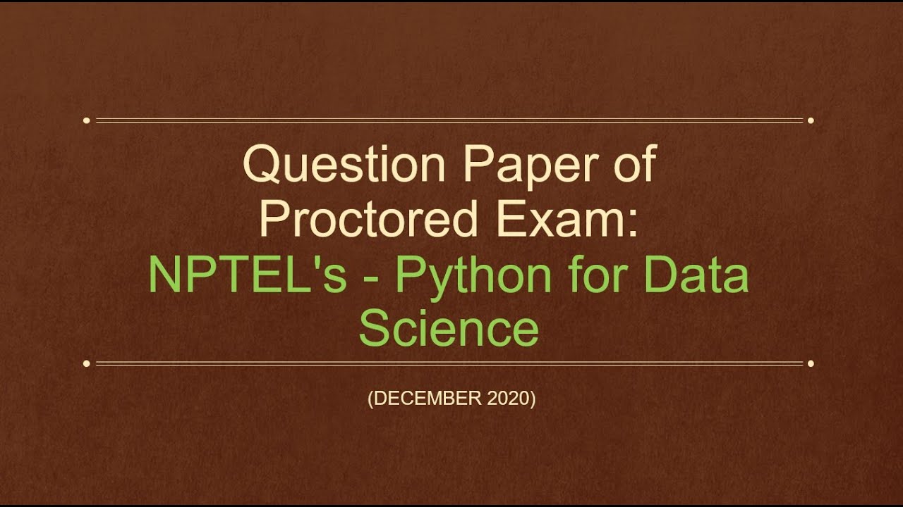 introduction to research nptel previous question papers