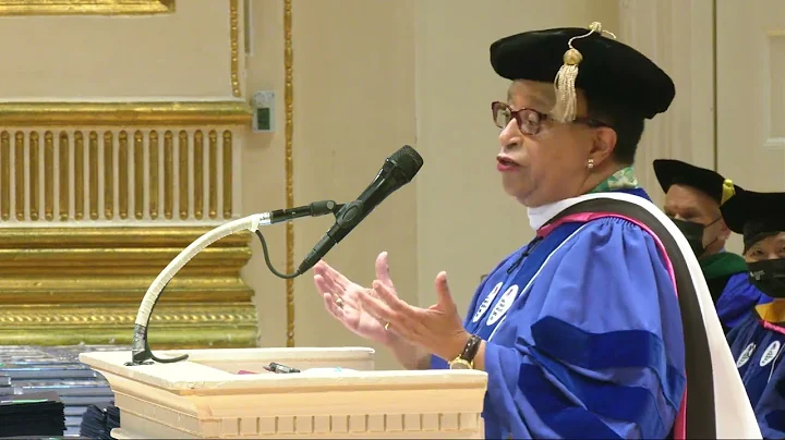 Shirley Ann Jackson, PhD Addresses Graduates at the 2022 Commencement