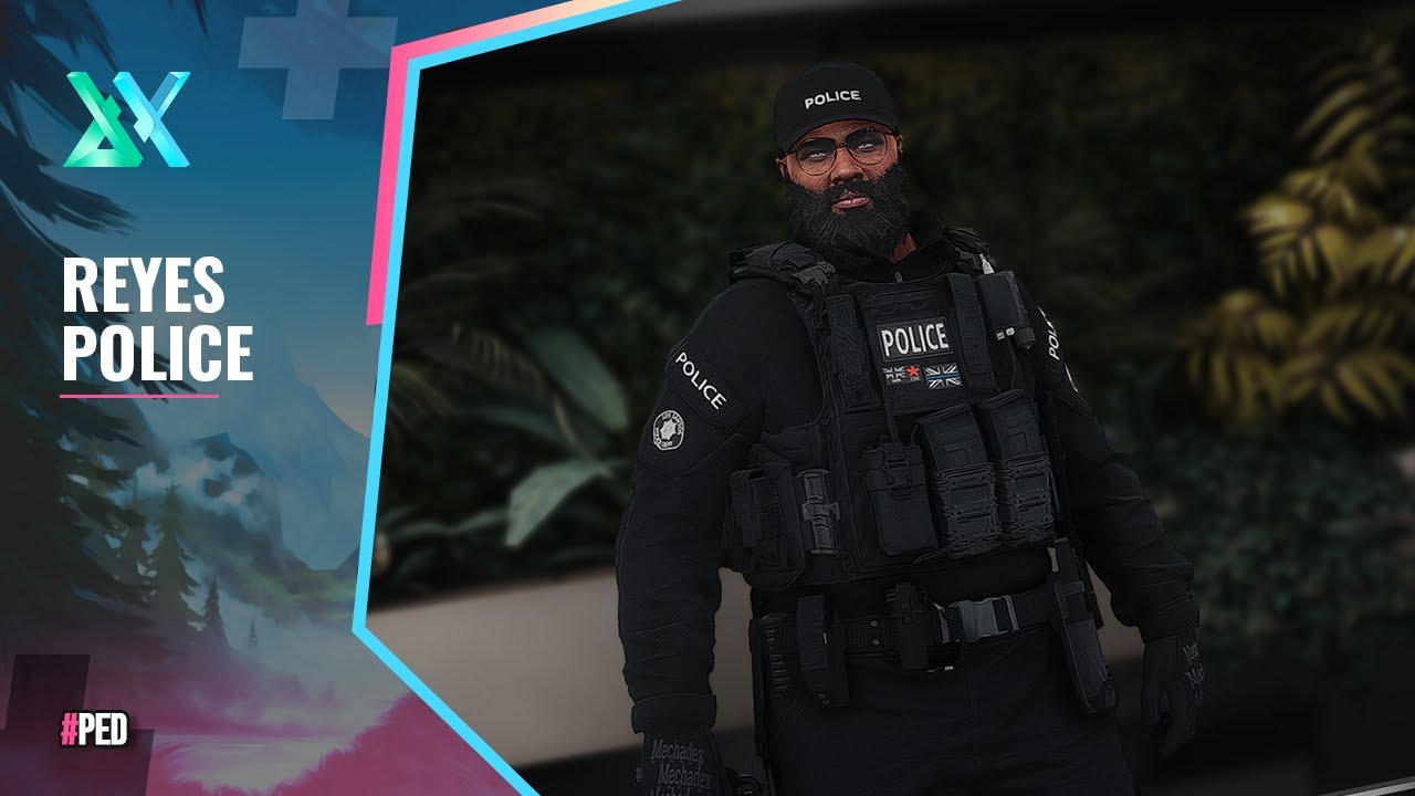 [FiveM] Rohan Reyes Police | PED/Skin - YouTube