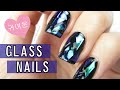 DIY Shattered Glass Nails [Korea Trend]