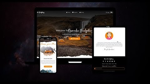 modern website landing page intro | website  UI landing page | html-CSS-Bootstrap 5.1