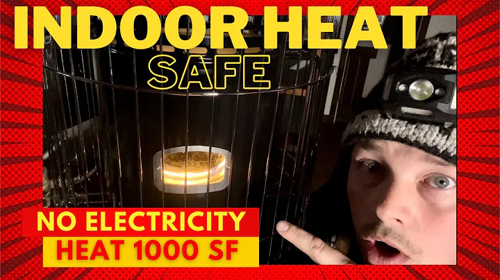 Indoor SAFE HEAT For LARGE AREA | Power Outage Indoor Heat | #SHTF