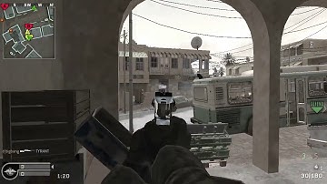 Crossfire 1 v 5 ace+clutch (COD4 Scrim)