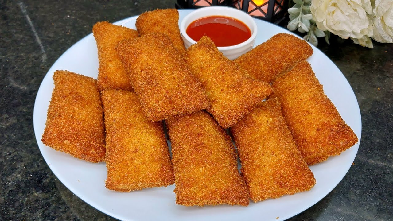 Ramadan Special Mayo Cheese Bread Pocket | Crispy Bread Pocket Recipe | Easy Iftar Snack