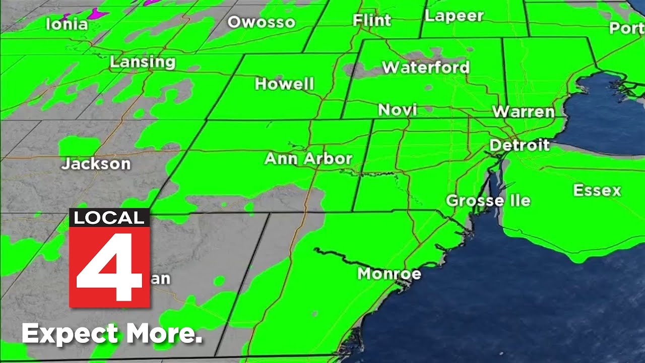Metro detroit weather forecast dec 29 2023 10 p m update youtube