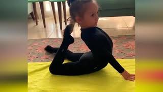 Gymnast Training For Flexible - Гимнастика С Линой Rotina Da Tarde
