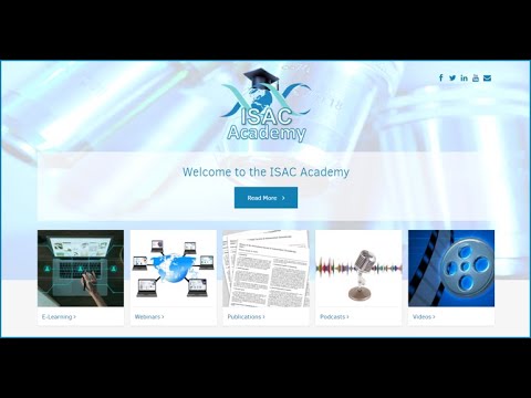 ISAC Academy website launch