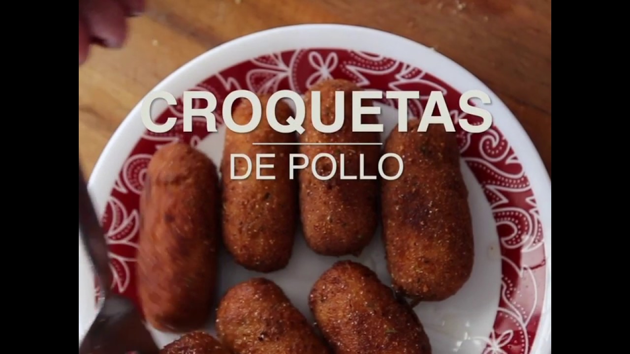 Croquetas De Pollo cubanas CubaLlama YouTube