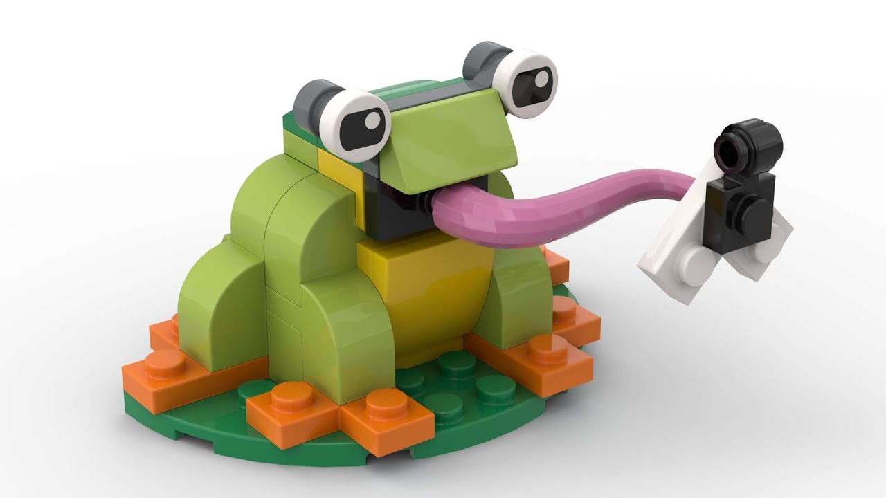 Lego 40326 Frog Speed Build LDD by PLegoBB