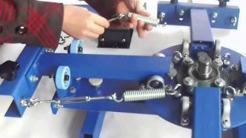 4 color 1 station screen printing machine installations