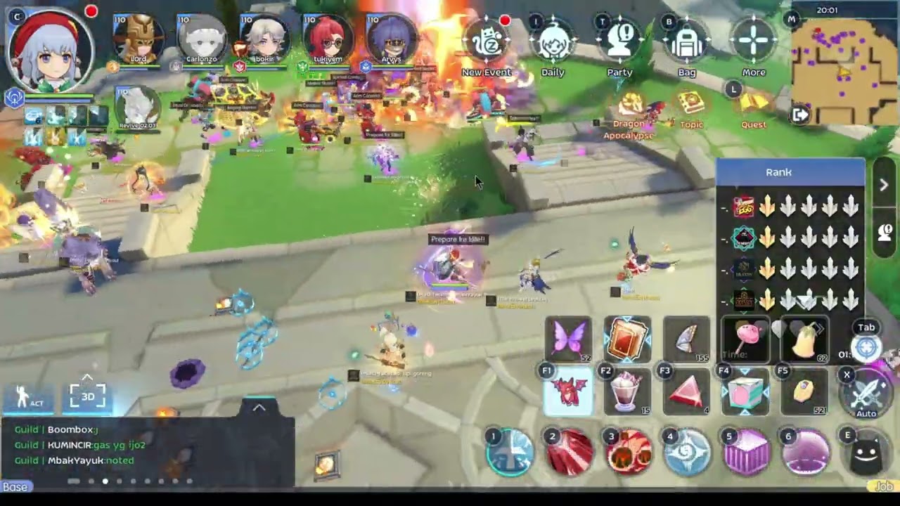 WOC ASIQUE BARENG DRAXEN GUILD | RAGNAROK M CLASSIC