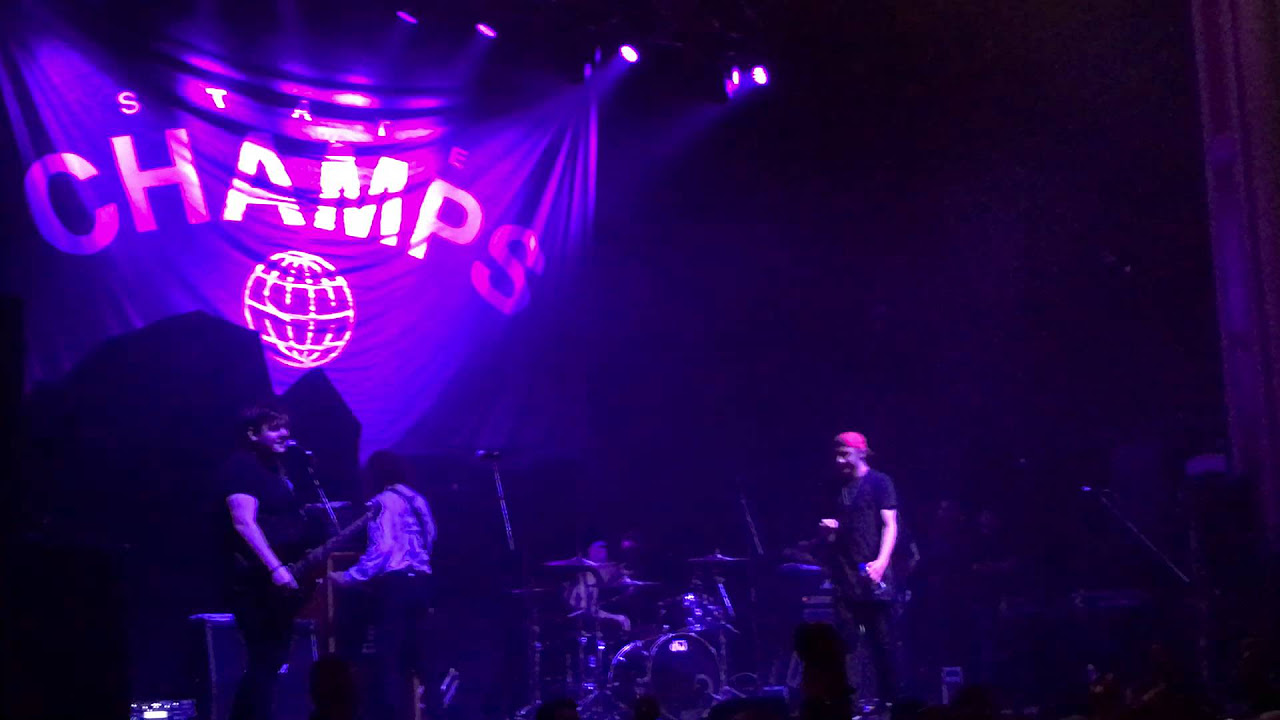 State Champs - Here We Fucking Go chant - Glasgow o2 Academy - 02/02/16