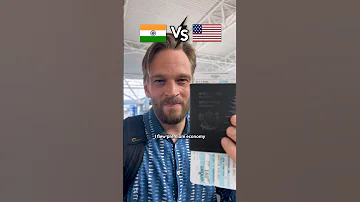India vs. U.S. Plane Food 🇮🇳✈️🇺🇸
