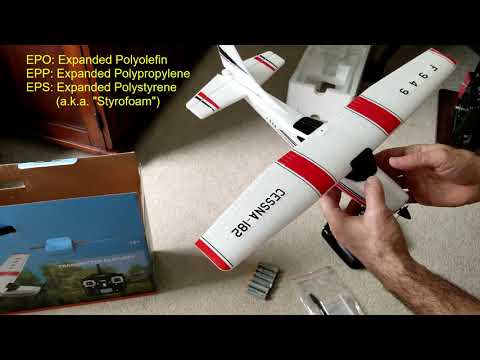 WLtoys F949 3CH 2.4G Cessna 182 Micro RC Airplane RTF – Review Part 1: Unboxing and Setup
