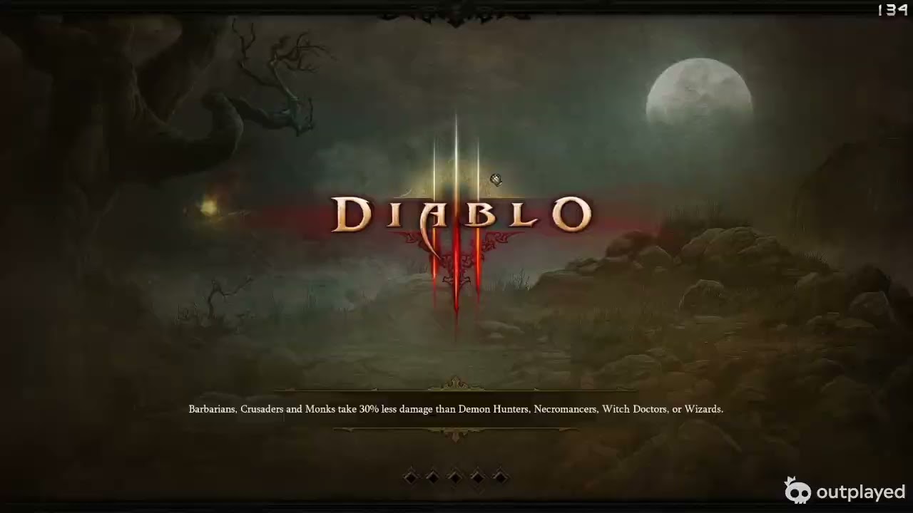 Diablo III (Crusader) gameplay #1