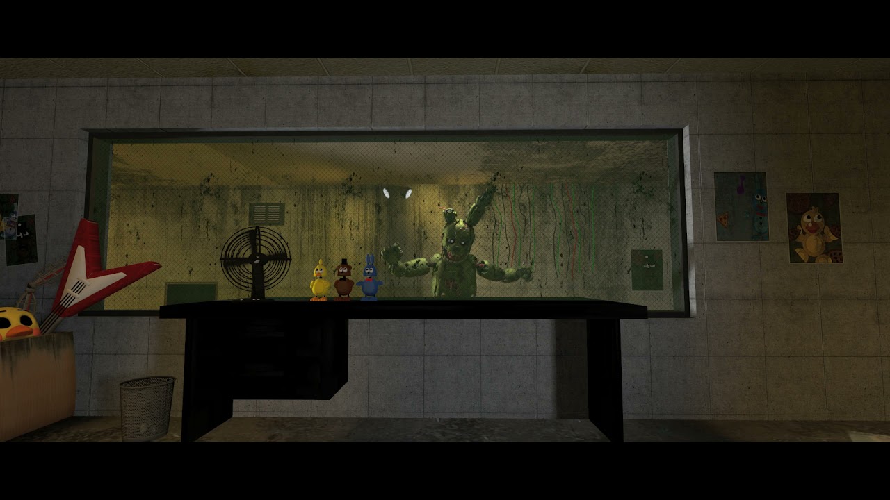 [SFM FNAF] Some animation stuff (springtrap 