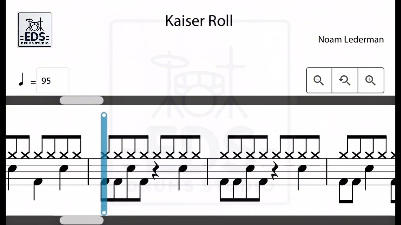 Kaiser Roll (Practise) Rockschool Drums Grade 1 (2018)