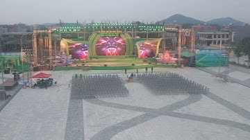 Quảng trường trung tâm Việt Yên Bắc Giang quê hương tôi