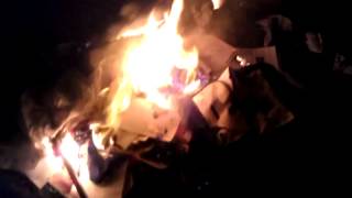 Burning school stuff 2011