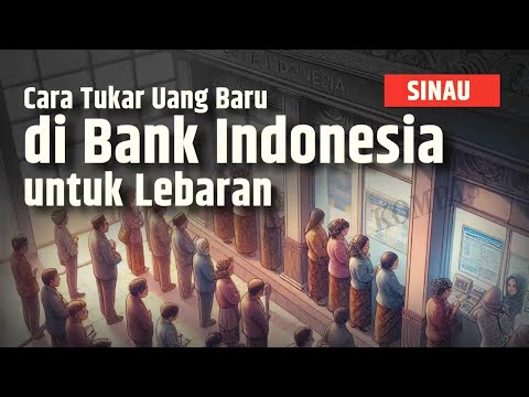 Cara Tukar Uang Baru di Kas Keliling Bank Indonesia via Online Pakai HP | SINAU