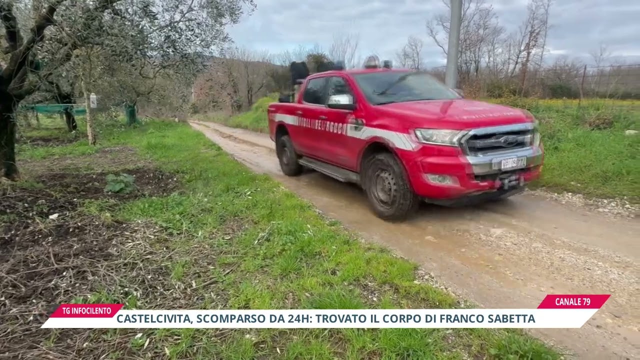 Castelcivita, lo cercavano da ieri: Franco Sabetta ritrovato morto vicino al fiume