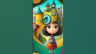 Kid's houses - #Funny Song - Funny Songimals #shorts #shortsfeed #kids #home #architecture #aiart