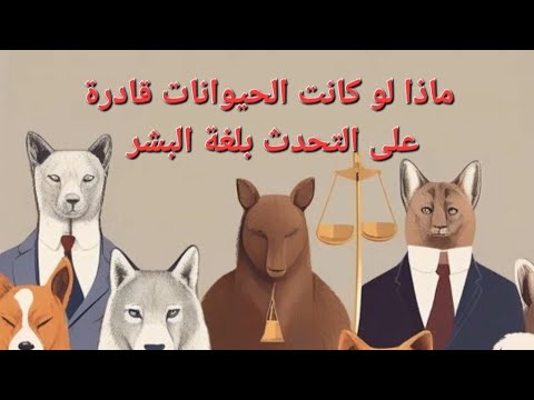ماذا لو كانت الحيوانات قادرة على التحدث بلغة البشر