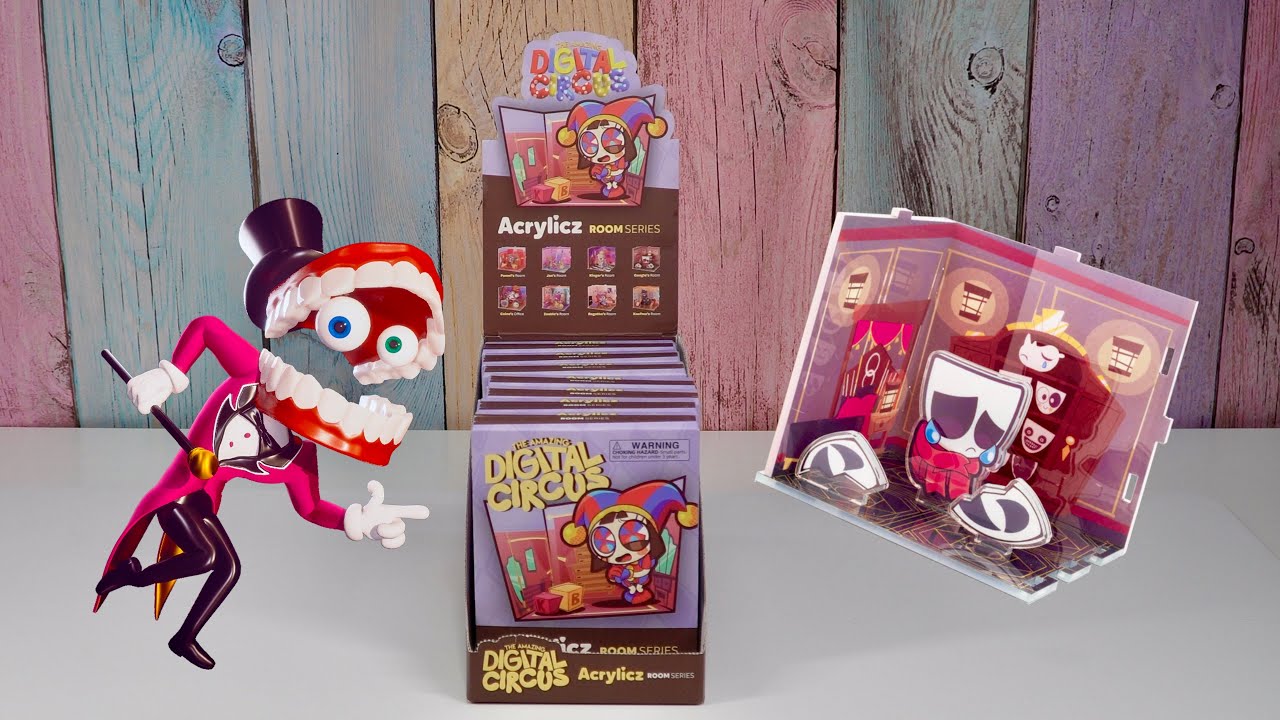 The Amazing Digital Circus Acrylics Rooms Series - YouTube