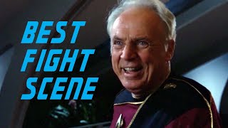 Best Star Trek Fight Scene Ever | Commander Riker and Admiral Quinn