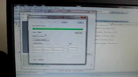 CHR-6dm AHRS magnetometer calibration
