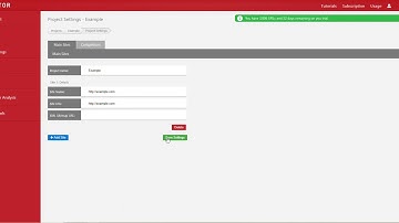 How to Edit a Project in Raptor