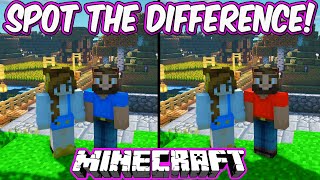 Minecraft Spot the Difference Puzzles - Welcome to my Village!