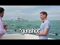 French warship 'fires warning shots' during interview with Shadow Home Secretary