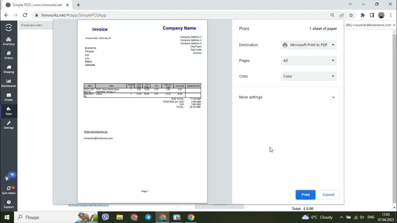Simple POS demo - YouTube