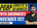 PGBP Full Revision For July 2021 Exams | 90 Minutes Bullet Revision With 2021 Amendments