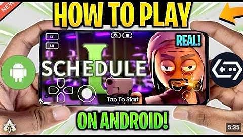 🚀 OFFICIAL SCHEDULE 1 GAME ON MOBILE OFFLINE! (Android) - Offline Schedule Mobile/Android Version